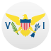 🇻🇮 flag: U.S. Virgin Islands display on JoyPixels